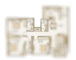 Puravankara Breach Candy 3BHK Plan